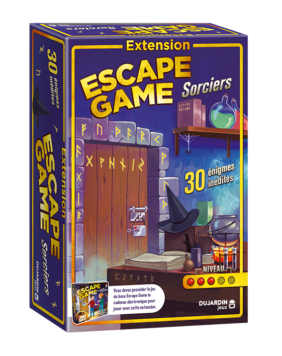 Escape game - le cadenas electronique, jeux de societe